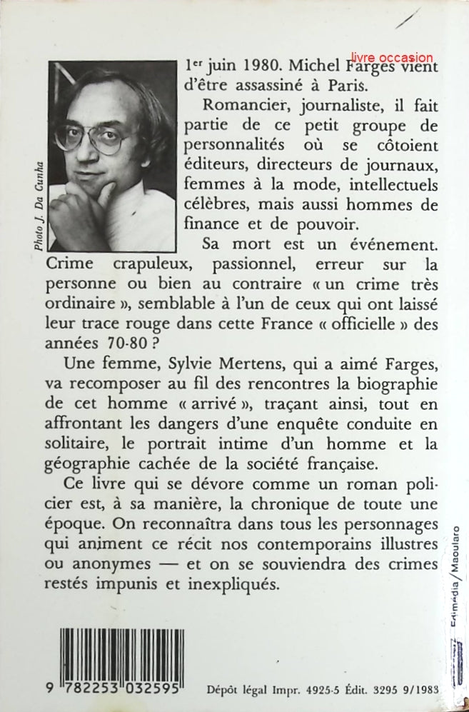 Un crime très ordinaire - Max Gallo - Livre