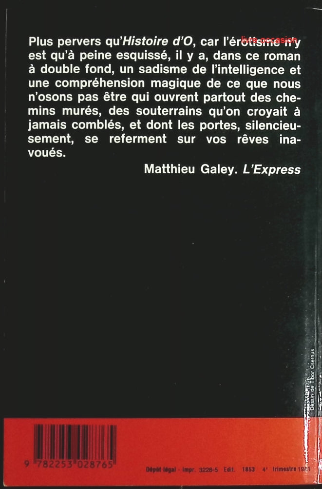 Passage de la main d'or - Michel Braudeau - Livre