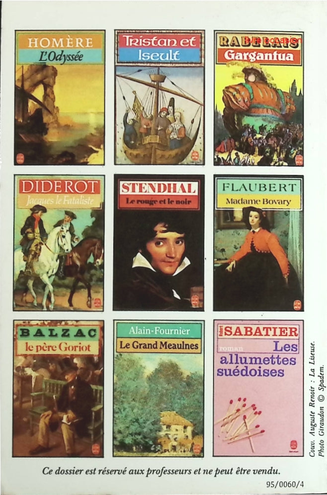Lectures intégrales - dossier des professeurs 1 - Livre