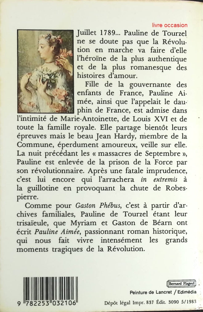 Pauline Aimée - Myriam de Béarn Gaston de Béarn - Livre