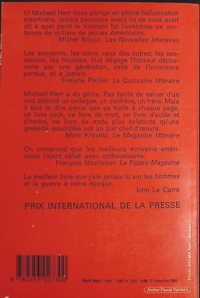 Putain de mort - Michael Herr - Livre