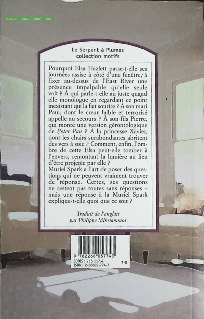 Une serre sur l'East River - Muriel Spark - Livre