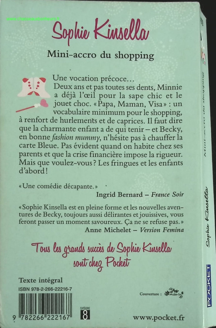 Mini-accro du shopping - Sophie Kinsella - Livre