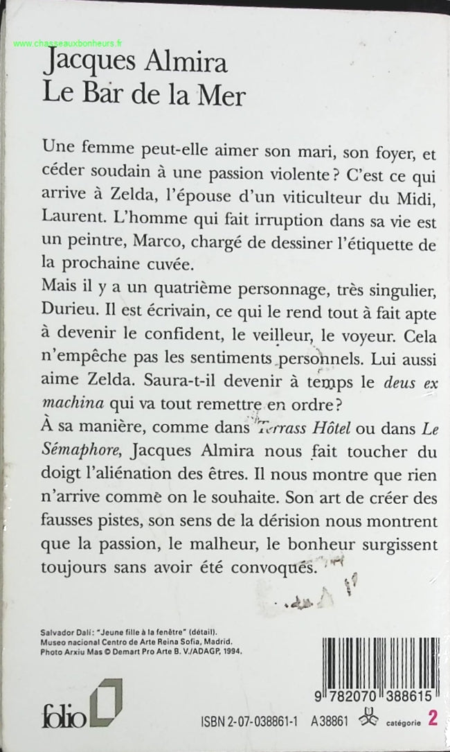 Le Bar de la Mer - Jacques Almira - Livre