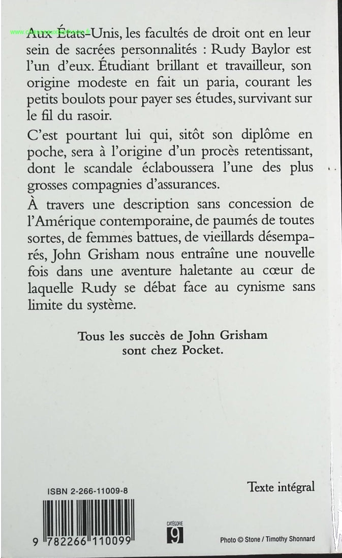 L'idéaliste - John Grisham - Livre