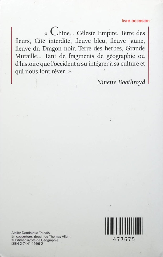 Récits de voyages en chine - Collectif - Livre