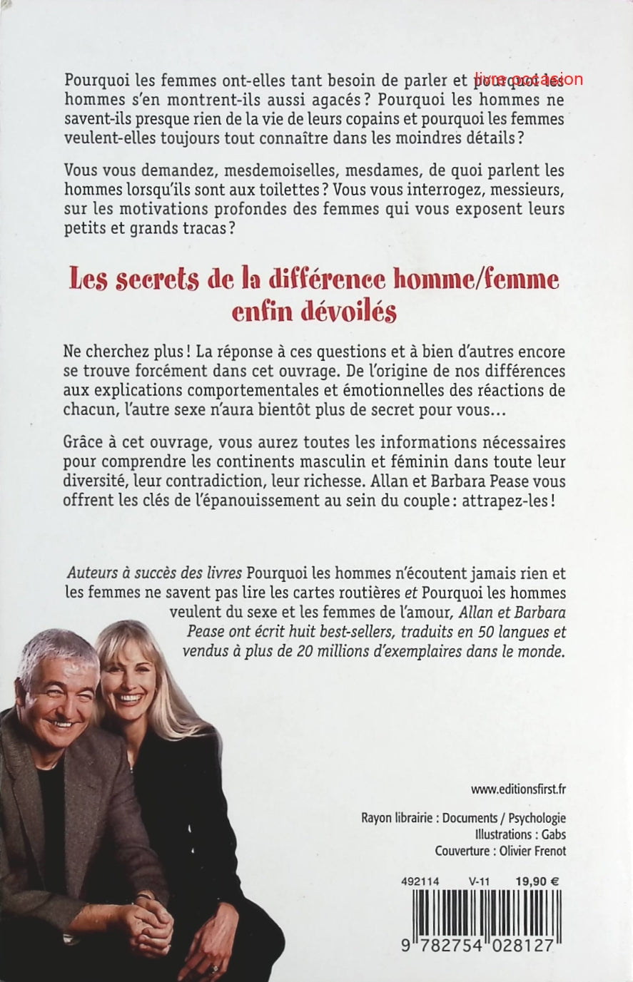 Tout ce que vous avez toujours voulu savoir sur les hommes et les femmes - Allan Pease, Barbara Pease - Livre