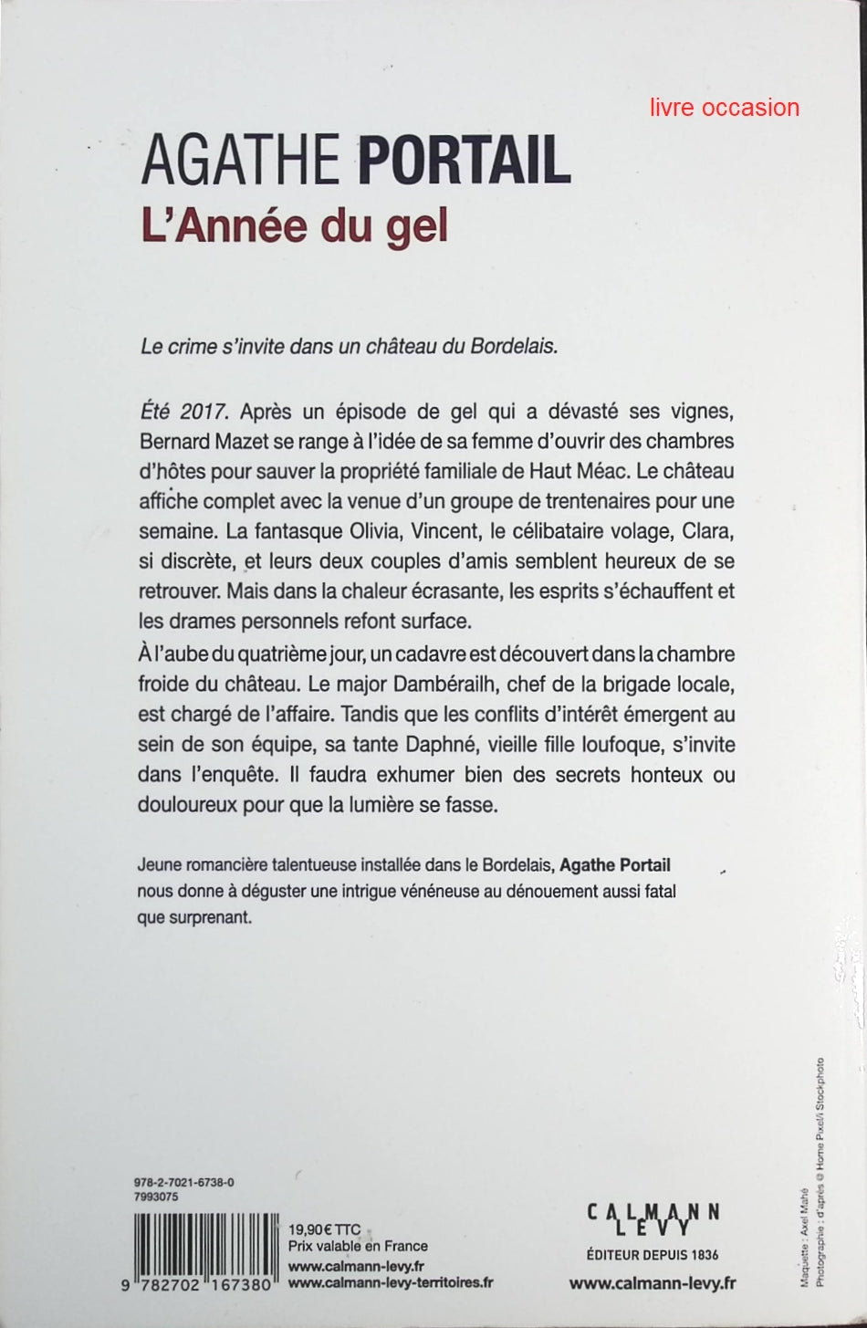 L'année du gel - Agathe Portail - Livre