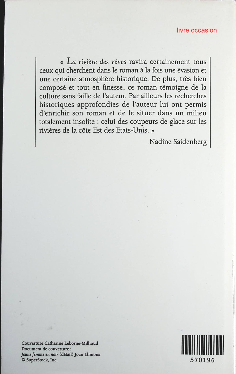 La rivière des rêves - Ashley Carrington - Livre