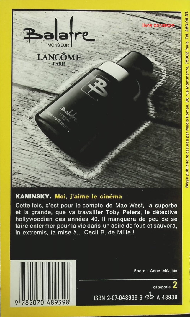 Moi j'aime le cinéma - Stuart M. Kaminsky - Livre