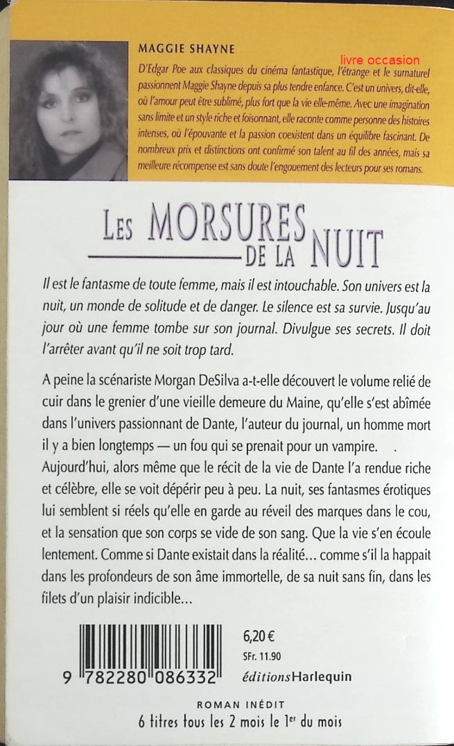 Les Morsures de la Nuit - Maggie Shayne - Livre