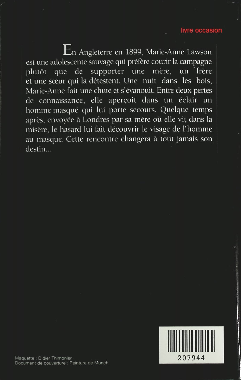 L'homme au masque - Catherine Cookson - Livre