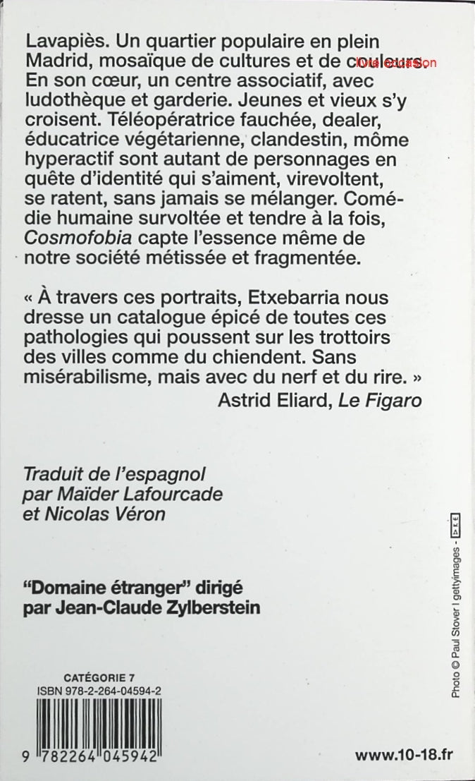 Cosmofobia - Lucía Etxebarria - Livre