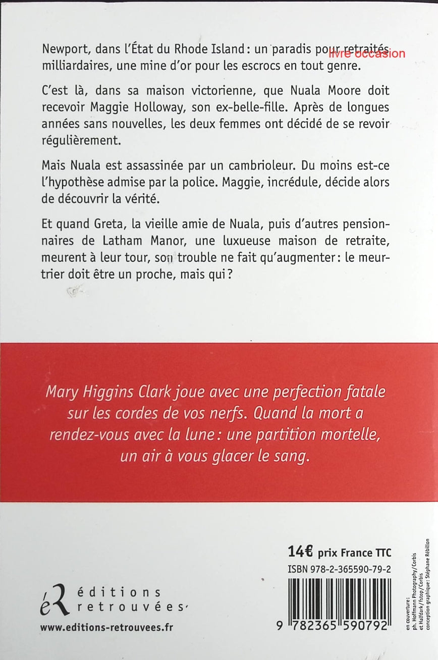 La maison du clair de lune - Mary Higgins Clark - Livre