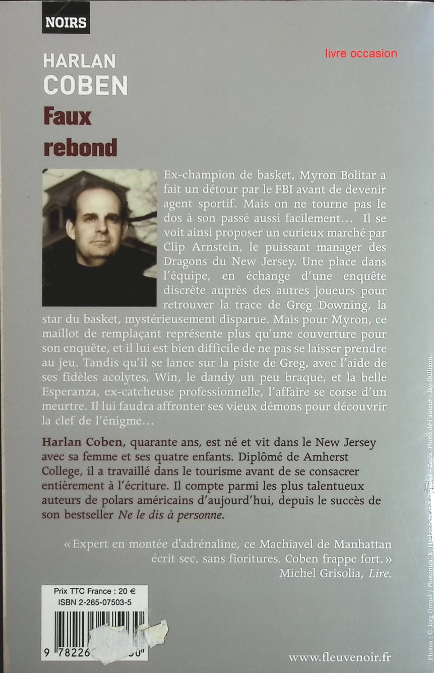 Faux rebond - Harlan Coben - Livre