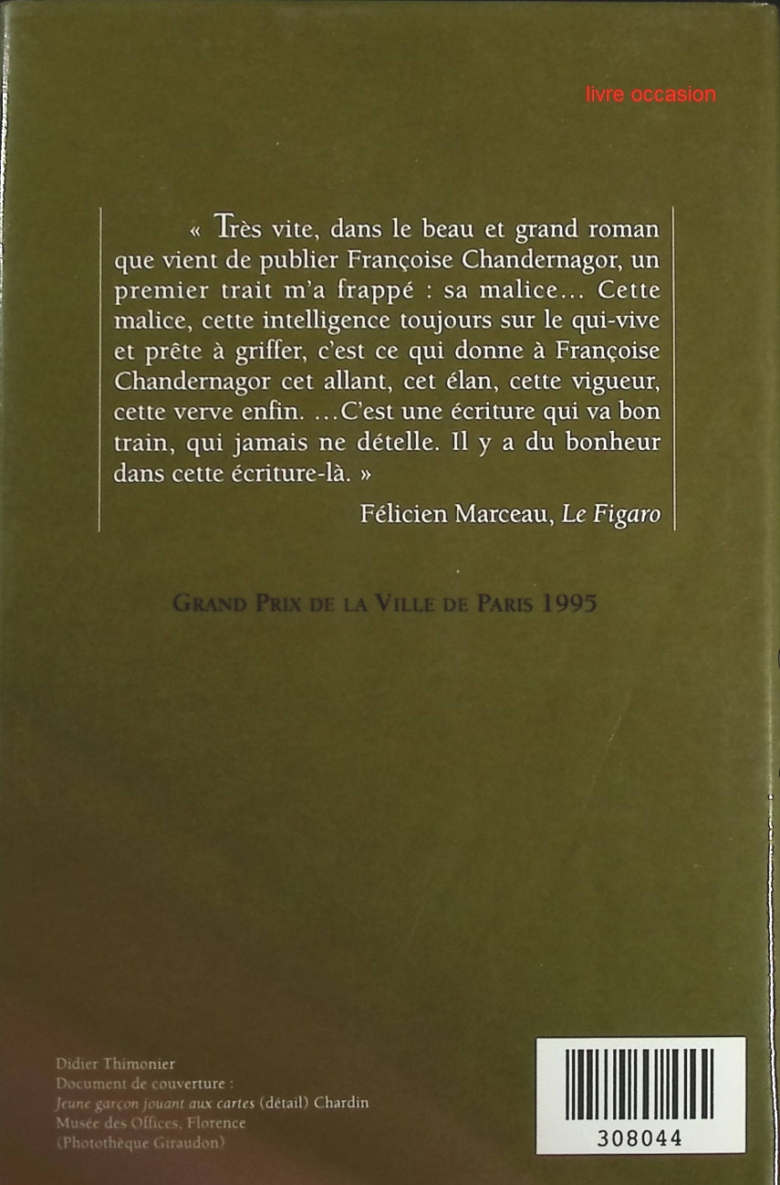 L'Enfant des Lumières - Françoise Chandernagor - Livre