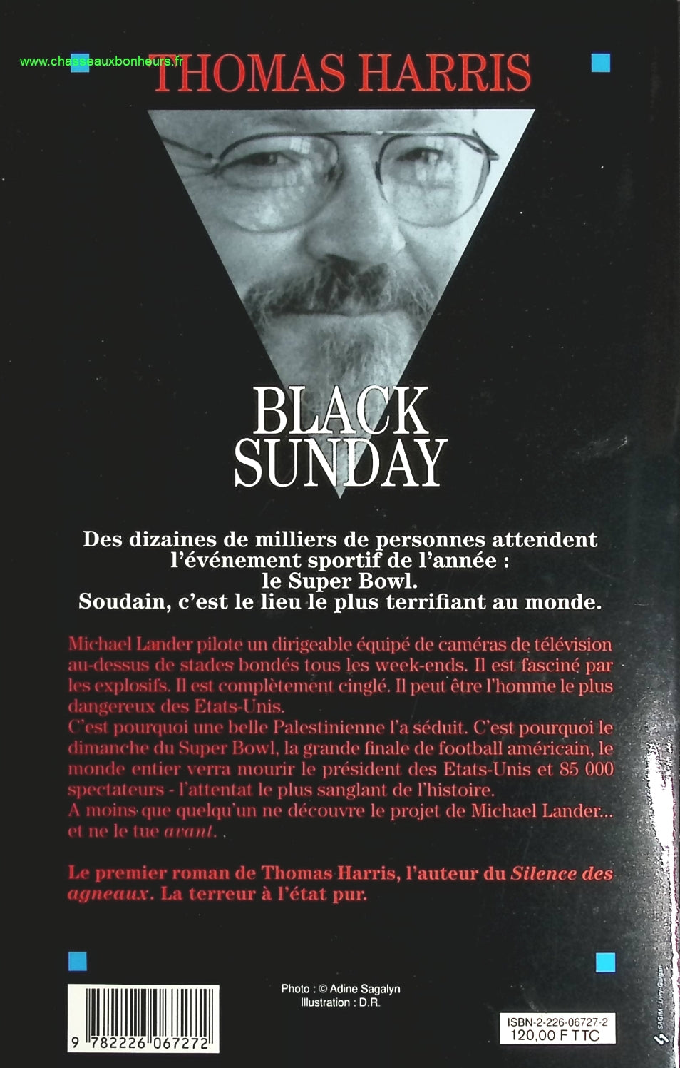 Black Sunday - Thomas Harris - livre