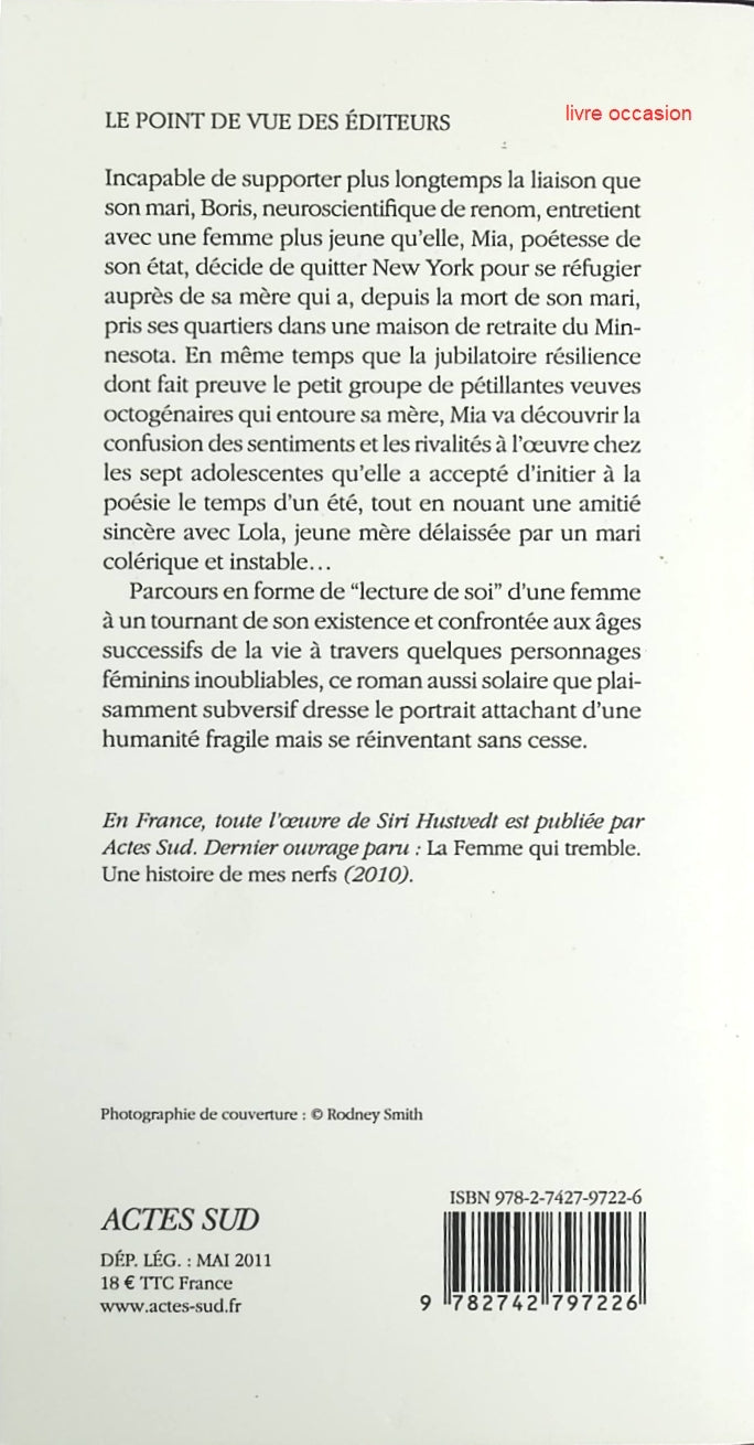 Un été sans les hommes - Siri Hustvedt - Livre