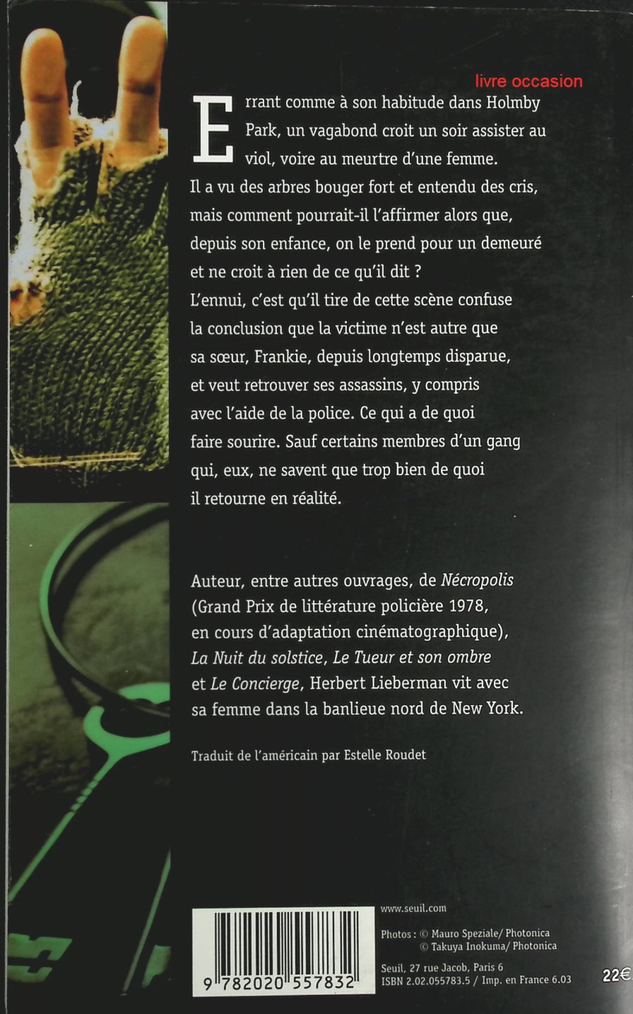 Le Vagabond de Holmby Park - Herbert Lieberman - Livre