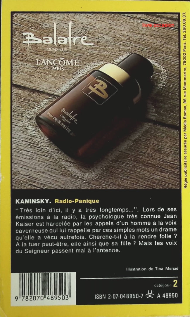 Radio-Panique - Stuart M. Kaminsky - Livre