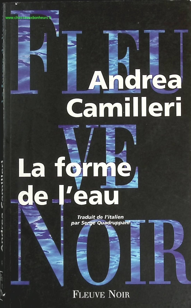 La forme de l'eau - Andrea Camilleri - livre
