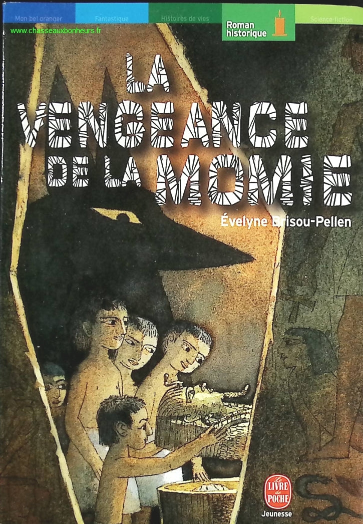 La Vengeance de la momie - Evelyne Brisou-Pellen - livre