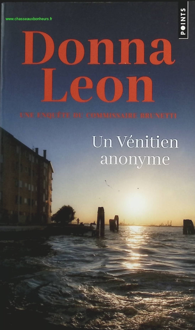Un Vénitien anonyme - Donna Leon - livre