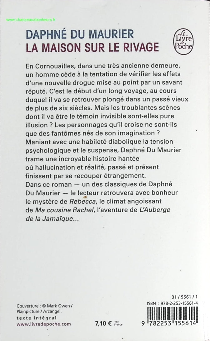 La Maison sur le rivage - Daphné Du Maurier - livre