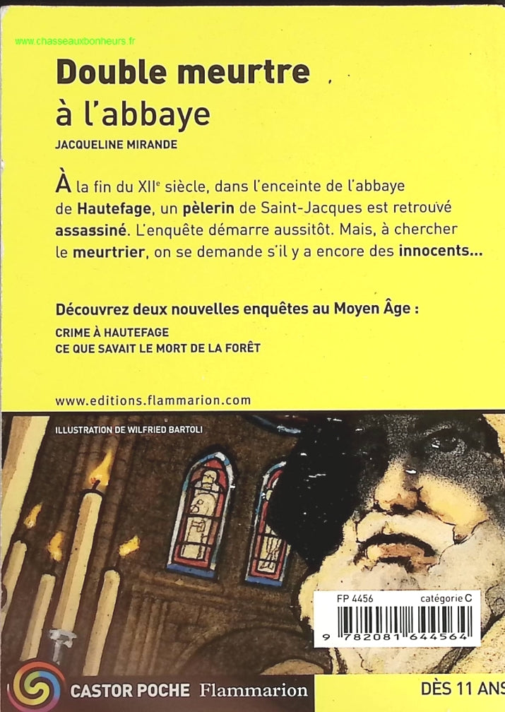 Double Meurtre à l'abbaye - Jacqueline Mirande - livre
