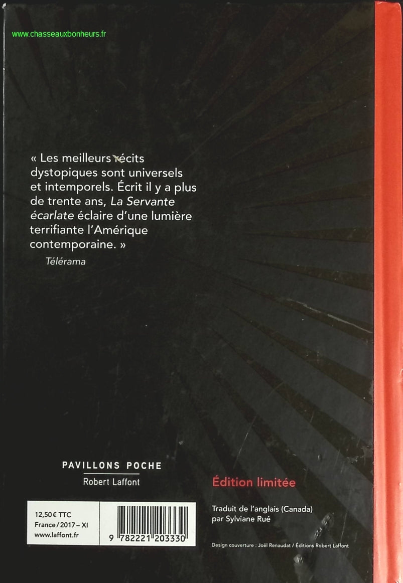 La Servante Écarlate Édition collector - Margaret Atwood - livre