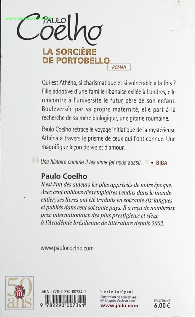 La sorcière de Portobello - Paulo Coelho - livre