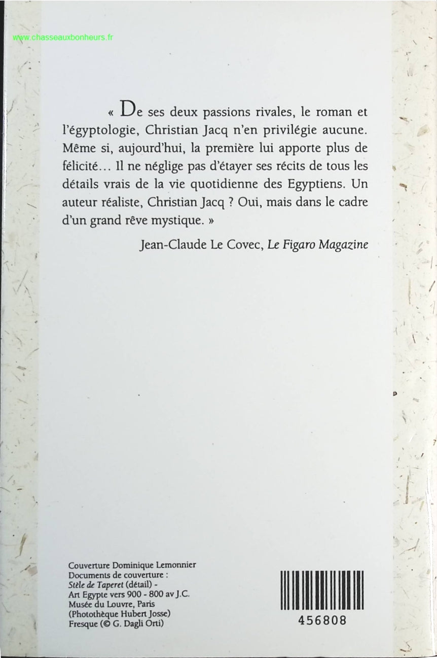 La justice du Vizir - Christian Jacq - livre