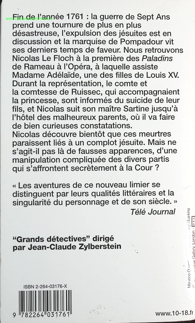 L'homme Au Ventre De Plomb - Jean-François Parot - livre