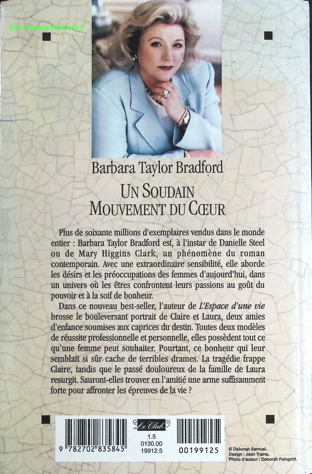 Un soudain mouvement du coeur - Barbara Taylor Bradford - livre