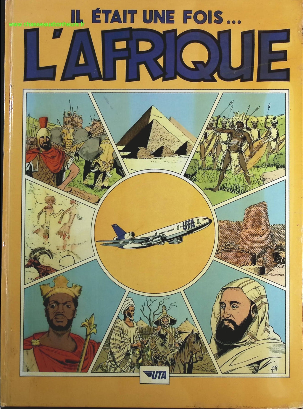 Il était une fois ... l'Afrique - Jean-Marie Ruffieux - livre BD