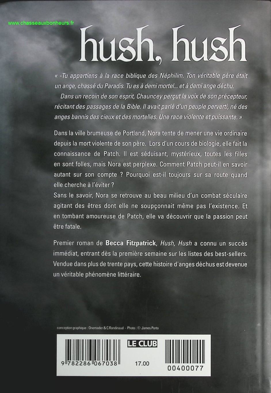 Hush, Hush - Becca Fitzpatrick - livre