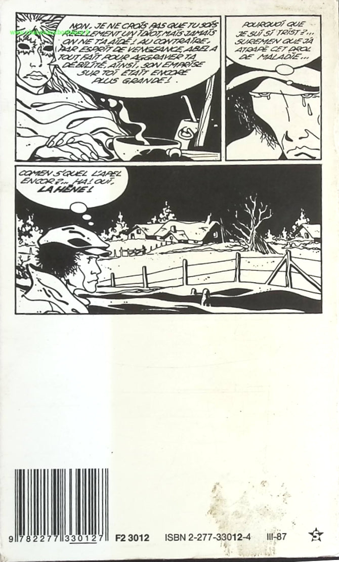 Silence - Didier Comès - livre BD