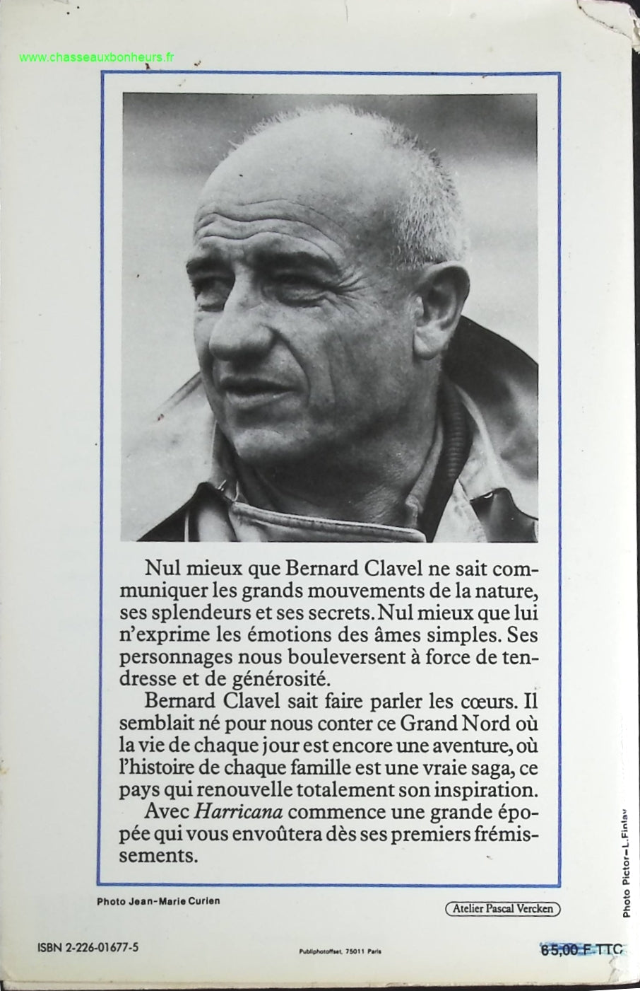 Harricana - Le Royaume du Nord - Bernard Clavel - livre