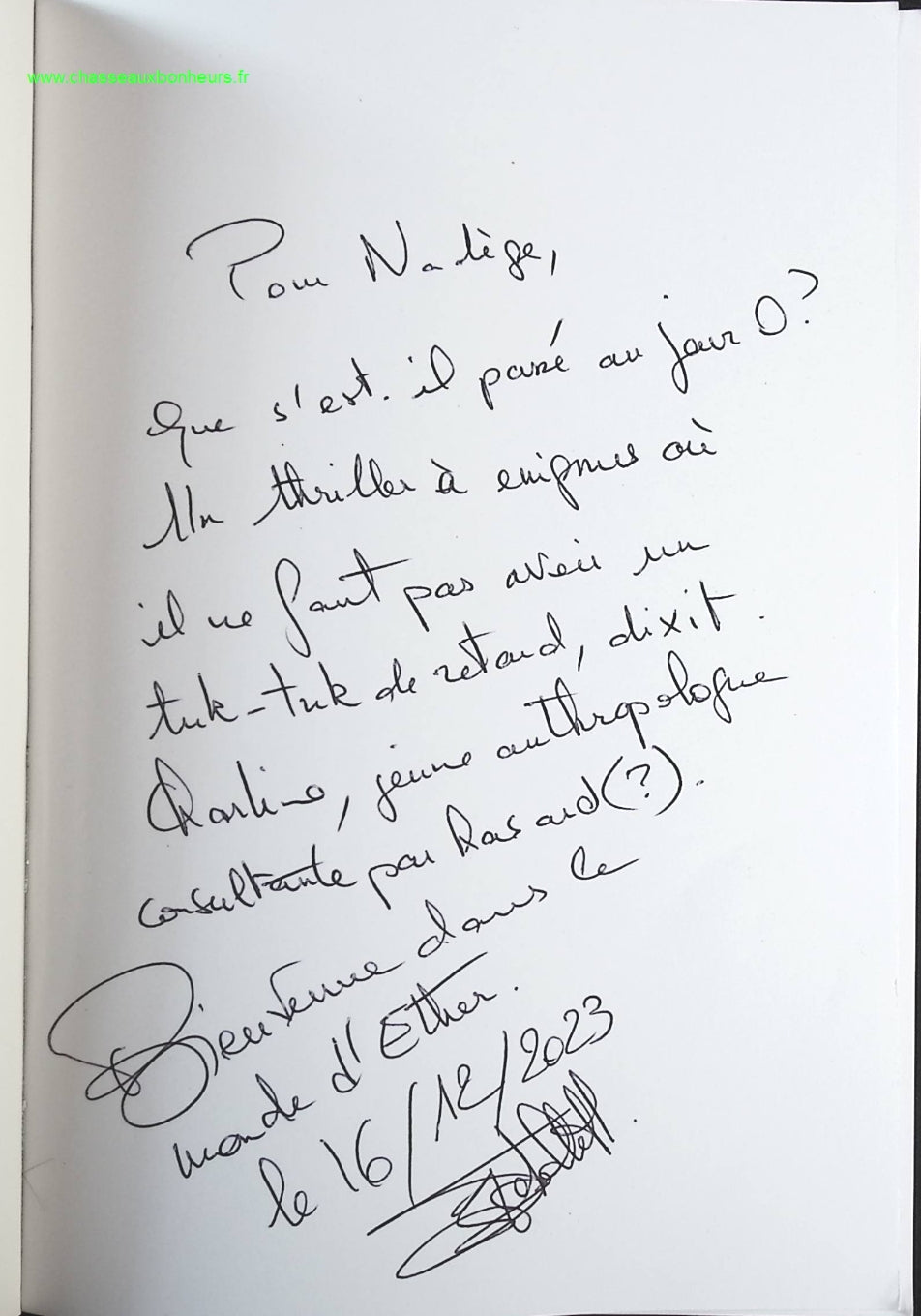 Éther - Le passeur des âmes - Isabelle Hermelin - livre