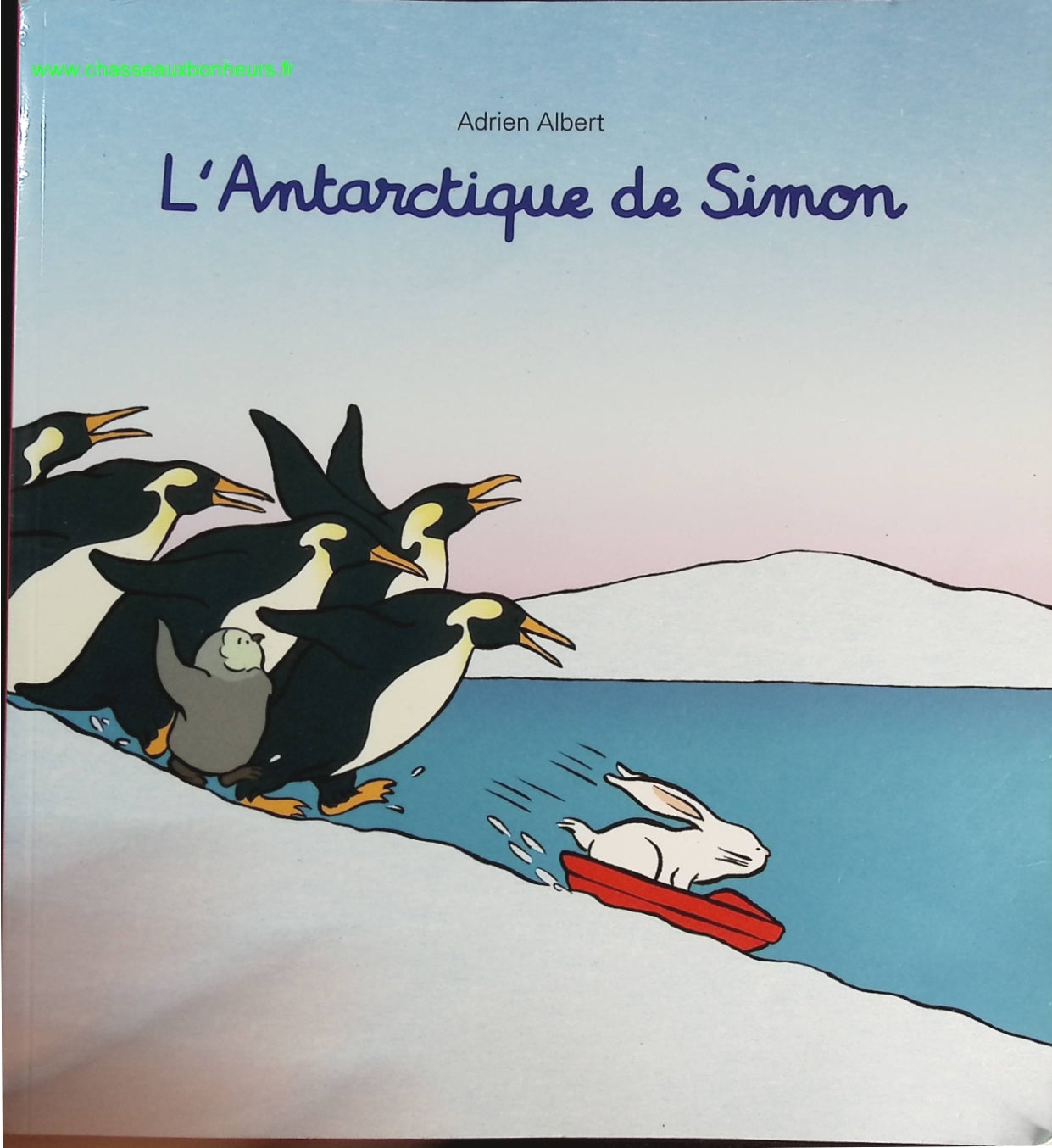 L'Antarctique de Simon - Adrien Albert - livre