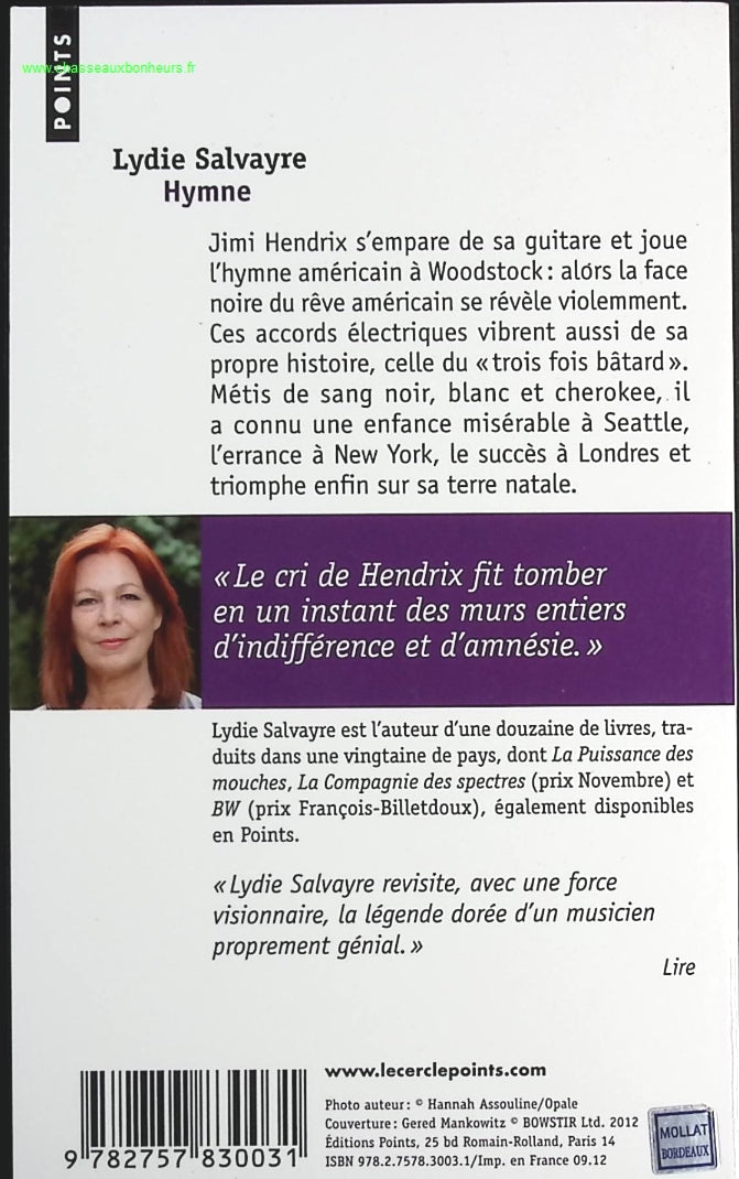 Hymne - Lydie Salvayre - livre
