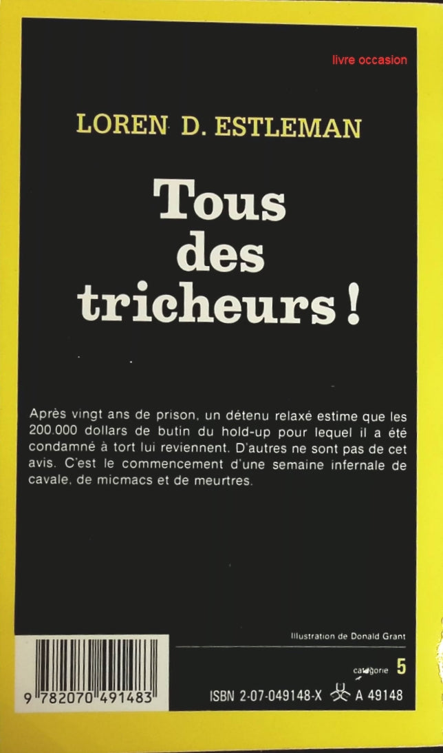 Tous des tricheurs ! - Loren Estleman - Livre