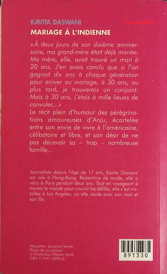 Mariage à l'indienne - Kavita Daswani - Livre