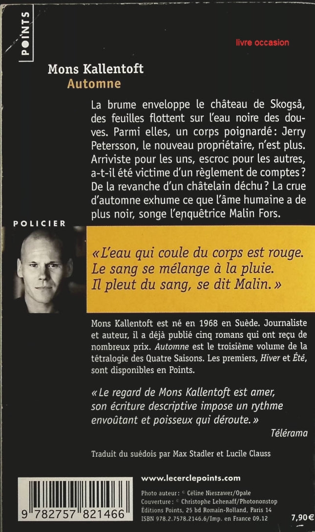 Automne - Mons Kallentoft - Livre