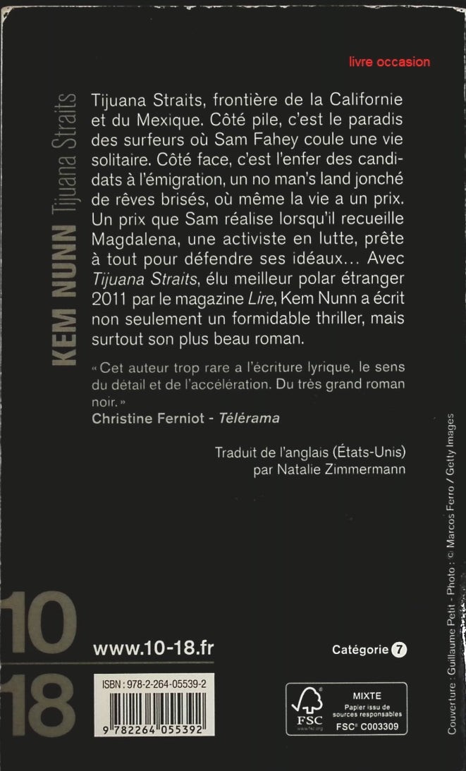 Tijuana Straits - Kem Nunn - Livre