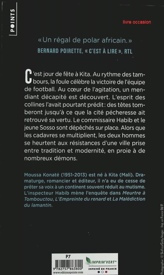 L'Affaire des coupeurs de têtes - Moussa Konaté - Livre