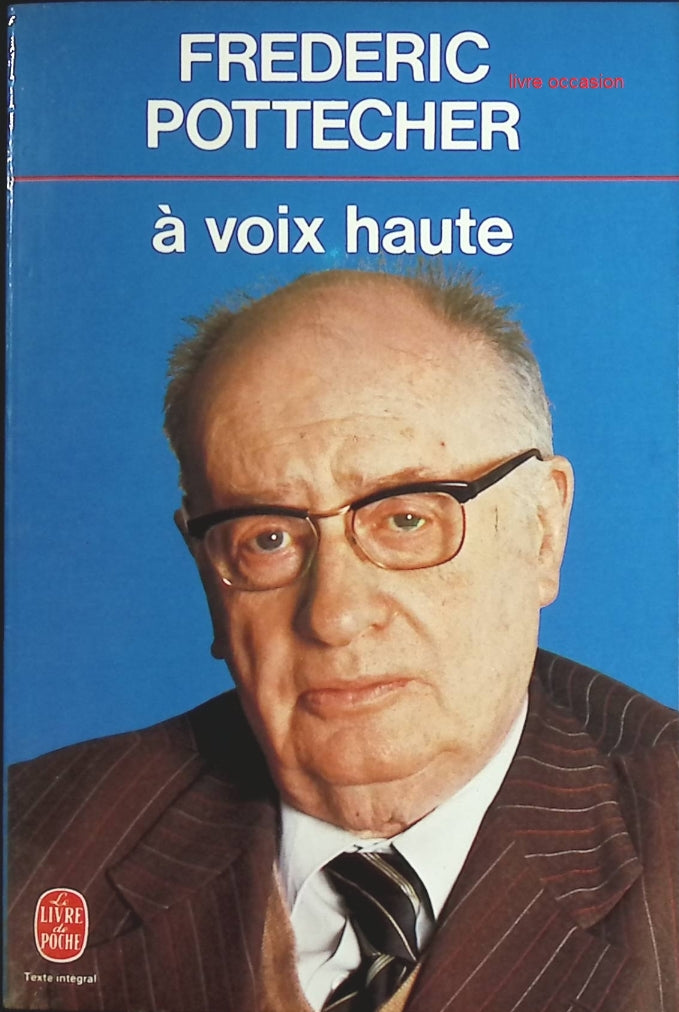 À voix haute - Frédéric Pottecher - Livre