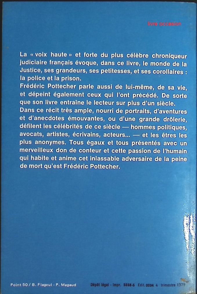 À voix haute - Frédéric Pottecher - Livre