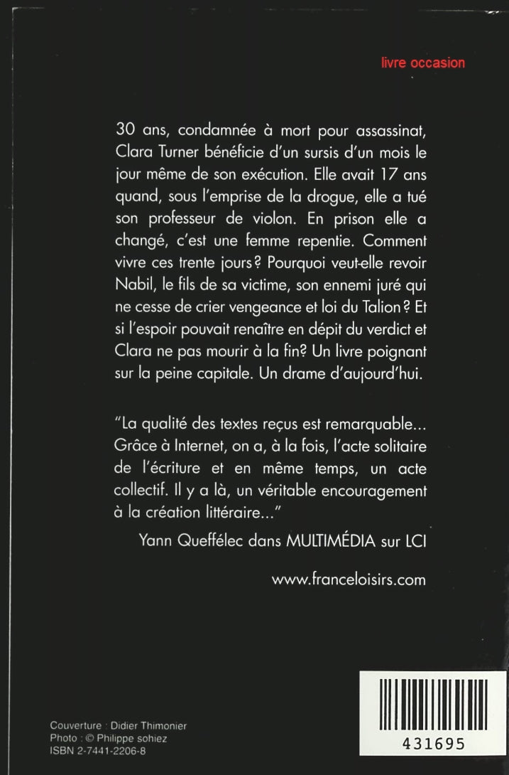 Trente jours à tuer - Yann Queffélec - Livre