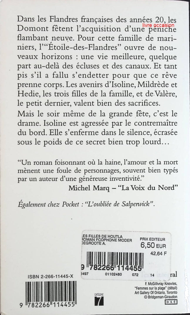 Les Filles du Houtland - Annie Degroote - Livre